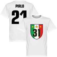 Juventus 31 Campione T-Shirt + Pirlo 21