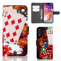 Samsung Galaxy A70 | Wallet Case | met Pasjes | Casino