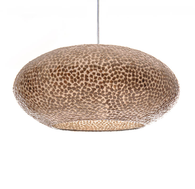 Wangi Gold UFO Hanglamp met open onderzijde - 2 maten