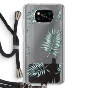 Simple leaves: Xiaomi Poco X3 NFC Transparant Hoesje met koord