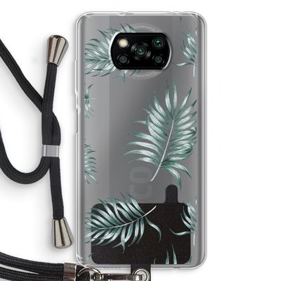 Simple leaves: Xiaomi Poco X3 NFC Transparant Hoesje met koord
