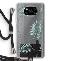 Simple leaves: Xiaomi Poco X3 NFC Transparant Hoesje met koord