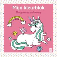 Mijn kleurblok: Paarden en eenhoorns (Paperback)