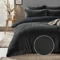 Dekbedovertrek Rabbit Fur - Lits-Jumeaux (240x220 cm) - Antraciet Microvezel - Dessin: Patroon, Luxe - Sleeptime - Dekbed-Discounter.nl Dekbedovertrek Rabbit Fur - Lits-Jumeaux (240x220 cm) - Antraciet Microvezel - Dessin: Patroon, Luxe - Sleeptime - Dekbed-Discounter.nl