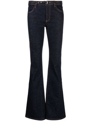 Philosophy Di Lorenzo Serafini jean évasé à taille basse - Bleu