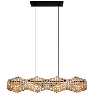 ECO-Light CAPELLA 9520 S4 RT Hanglamp E27 Rotan, Natuur