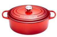 Le Creuset Braadpan Signature ovaal Kersenrood ø 31 cm / 6,3 liter