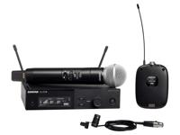 Shure SLXD124/85 Met SM58 En WL185 Shure SLXD124/85 Met SM58 En WL185