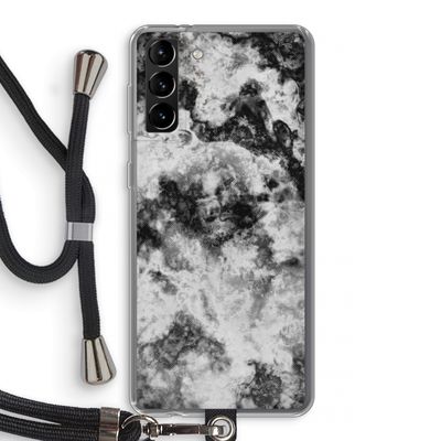 Onweer: Samsung Galaxy S21 Plus Transparant Hoesje met koord