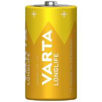 Varta LONGLIFE C Folie 6 C batterij (baby) Alkaline 1.5 V 7600 mAh 6 stuk(s) Varta LONGLIFE C Folie 6 C batterij (baby) Alkaline 1.5 V 7600 mAh 6 stuk(s)
