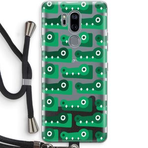 Crocs: LG G7 Thinq Transparant Hoesje met koord