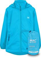 Mac in a sac Jack Mac Kids Regenjas Kinderen Neon Blue 8/10 yrs