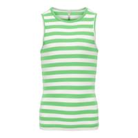 Kids ONLY zomer top meisjes - rib gestreept - groen - Kogkenya