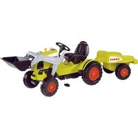 CLAAS CELTIS Tractor met laadschep en trailer Kindervoertuig