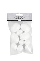 Eieren crea com styropor 6st 25x23mm 6st 35x48mm | 10 stuks