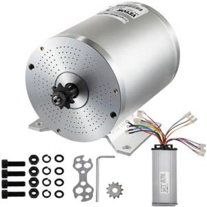 Borstelloze DC-motor Elektrische motor 48V DC 2000W-motor voor elektrische fiets