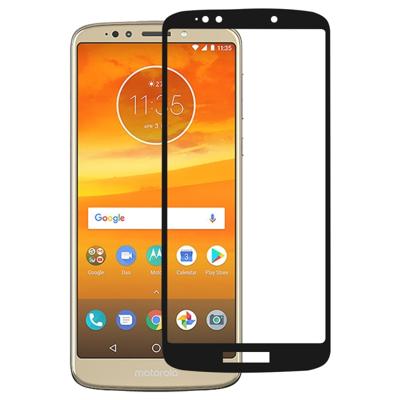 Volledige lijm volledige cover Screen Protector gehard glas film voor Motorola Moto E5 plus