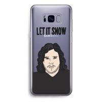 Let It Snow: Samsung Galaxy S8 Plus Transparant Hoesje