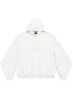 Balenciaga hoodie en coton Surfer à logo imprimé - Tons neutres