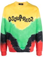 DSQUARED2 sweat en coton à logo imprimé - Jaune - thumbnail