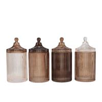 Bicolore natural brown mix jars ass 11x22cm Daan Kromhout design - Daan kromhout design