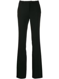 Roberto Cavalli Pantalon évasé taille haute noir