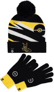 Pokémon - Pikachu Giftset (Beanie & Knitted Gloves)