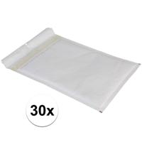 Luchtkussen enveloppen - 30x - wit - 26 x 18 cm - verzend materiaal Luchtkussen enveloppen - 30x - wit - 26 x 18 cm - verzend materiaal