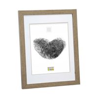 Deknudt Fotokader met passe-partout in bronskleur 15x20 S43AD2