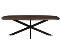 Eettafel Jesper Deens Ovaal Bruin 180 cm