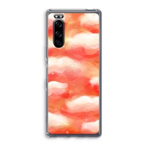 Lichte Wolken: Sony Xperia 5 Transparant Hoesje