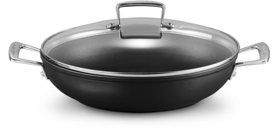 Le Creuset Hapjespan - Sauteuse - met Glazen Deksel Essential Non-Stick Ceramic - ø 28 cm / 3.2 liter - keramische anti-aanbaklaag