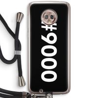 #9000: Motorola Moto G6 Transparant Hoesje met koord