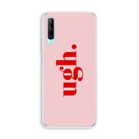 Ugh: Huawei P Smart Pro Transparant Hoesje Ugh: Huawei P Smart Pro Transparant Hoesje