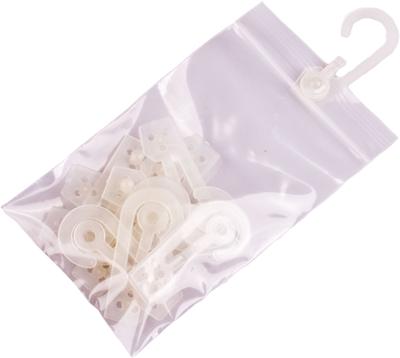 100 Ophanghaakjes voor gripzakjes