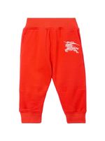 Burberry Kids pantalon de jogging à logo EKD - Orange