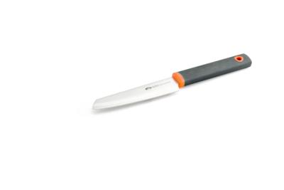 GSI Outdoors Santoku 4" Paring Bestek Grijs/Oranje