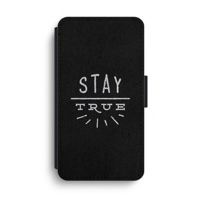 Stay true: iPhone XS Max Flip Hoesje