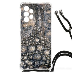 Samsung Galaxy A53 Case Anti-shock Krokodillenprint