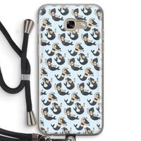 Zeemeermin: Samsung Galaxy A5 (2017) Transparant Hoesje met koord