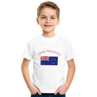 Wit kinder t-shirt Nieuw Zeeland XL (152-164)  -