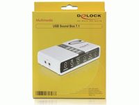 Delock USB Sound Box 7.1 7.1 Externe geluidskaart - thumbnail