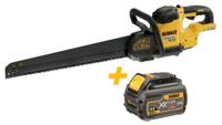 DeWalt DCS397N-XJ XR Flexvolt Accu Alligatorzaag 430mm | Inclusief DCB546-XJ XR FLEXVOLT 18V-54V 6.0Ah accu