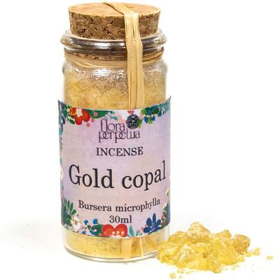 Wierookhars Copal Goudkleurig