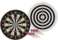 Abbey Flocked Dartboard