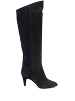 ISABEL MARANT bottes en daim 70 mm - Noir - thumbnail