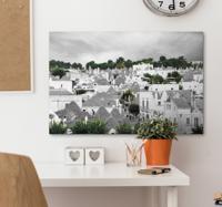 Canvas schilderij Alberobello trulli