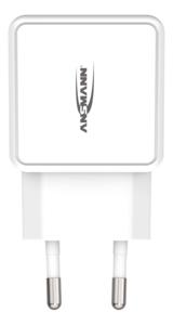 Ansmann HomeCharger HC218PD USB-oplader 18 W Thuis Uitgangsstroom (max.) 3000 mA Aantal uitgangen: 2 x USB 2.0 bus A, USB-C bus