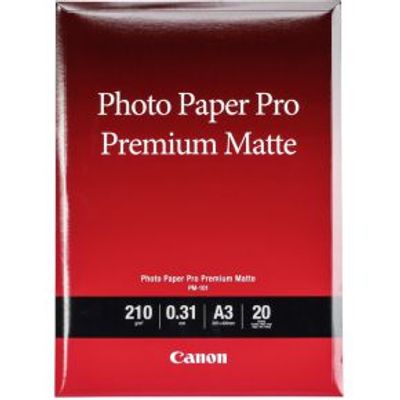 Canon PM-101 Pro Premium mat A 3. 20 Vel. 210 g - [8657B006]
