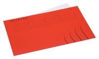 Vouwmap Secolor Folio gelijk 225gr rood